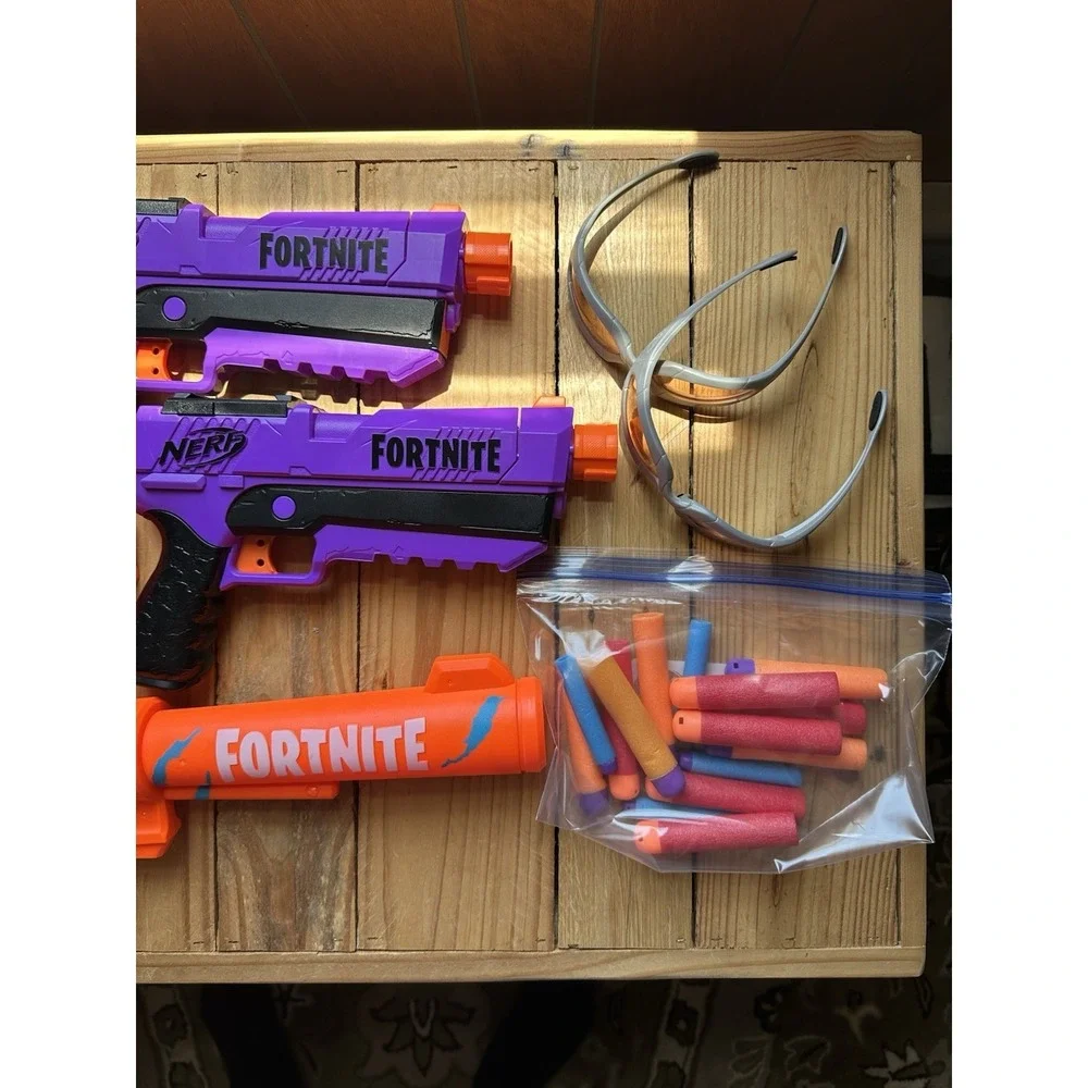 Nerf Fortnite Lot Of 5 With Glasses